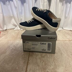Gabor Dark Blue and Light Tan Casual Shoes
